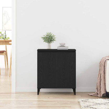 Sideboard Schwarz 60 x 35 x 70 cm Holzwerkstoff