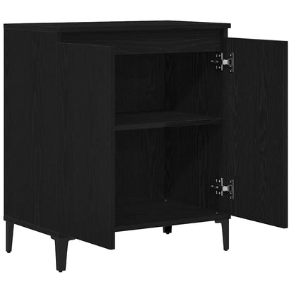 Sideboard Schwarz 60 x 35 x 70 cm Holzwerkstoff