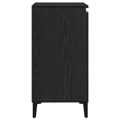 Sideboard Schwarz 60 x 35 x 70 cm Holzwerkstoff