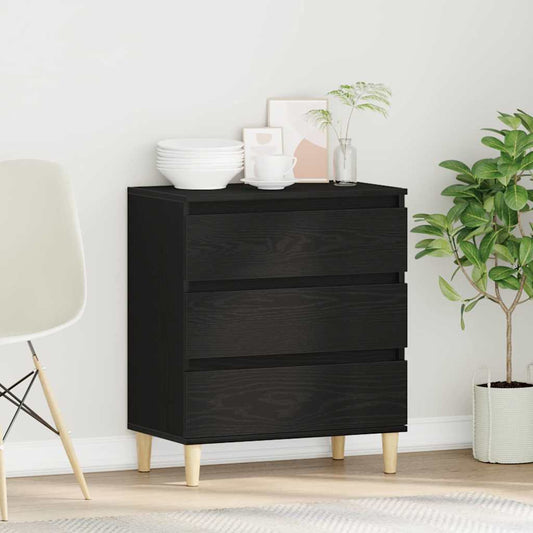 Sideboard Schwarze Eiche 60 x 35 x 70 cm Holzwerkstoff