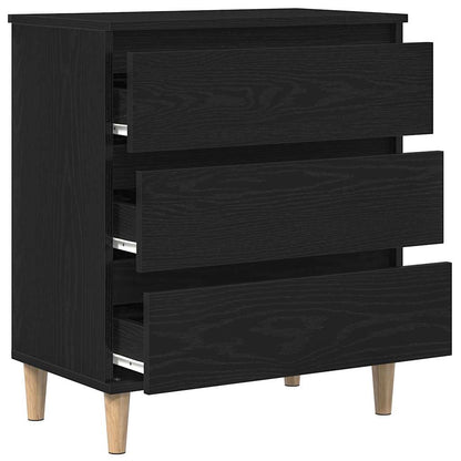 Sideboard Schwarze Eiche 60 x 35 x 70 cm Holzwerkstoff