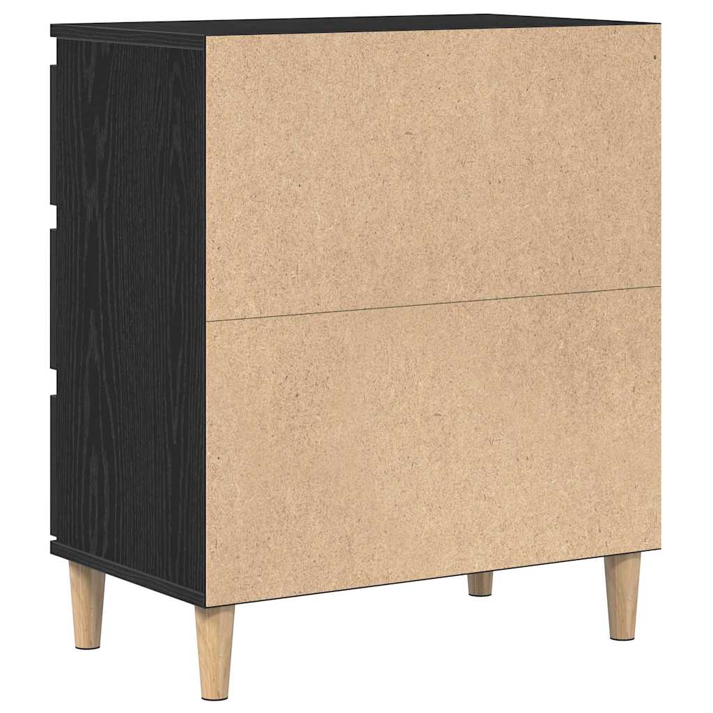 Sideboard Schwarze Eiche 60 x 35 x 70 cm Holzwerkstoff