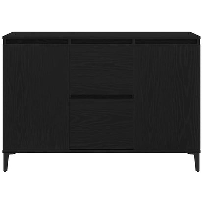 Sideboard mit Schubladen Schwarz 104 x 35 x 70 cm Holzwerkstoff