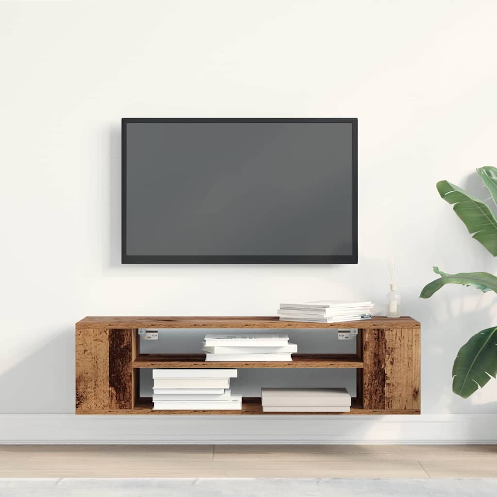 TV-Schränk Braun 100 x 30 x 26,5 cm Holzwerkstoff