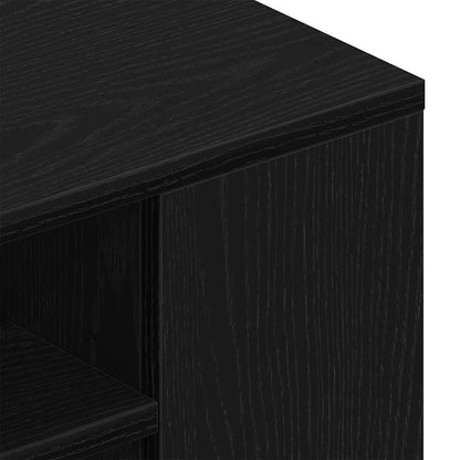 TV-Schränk Schwarz 100 x 30 x 26,5 cm Holzwerkstoff