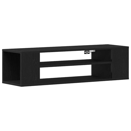 TV-Schränk Schwarz 100 x 30 x 26,5 cm Holzwerkstoff