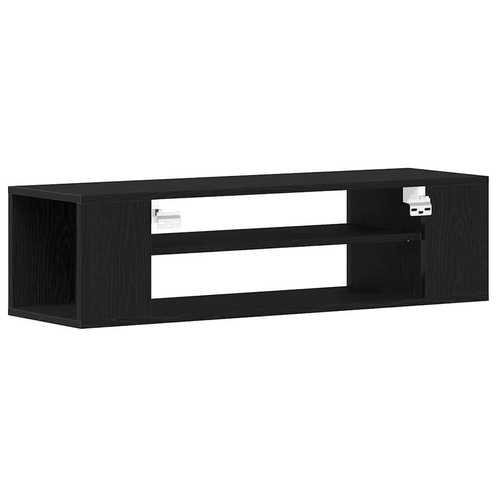 TV-Schränk Schwarz 100 x 30 x 26,5 cm Holzwerkstoff