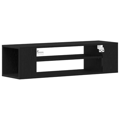 TV-Schränk Schwarz 100 x 30 x 26,5 cm Holzwerkstoff