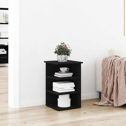Beistellschrank Schwarz 35 x 35 x 55 cm Holzwerkstoff