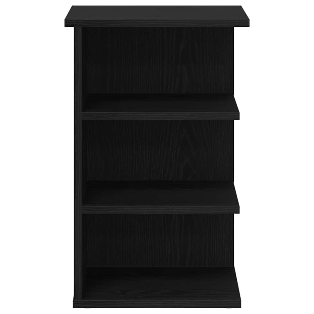 Beistellschrank Schwarz 35 x 35 x 55 cm Holzwerkstoff