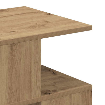 Beistelltisch Eiche handwerklich 40 x 40 x 40 cm Holzwerkstoff