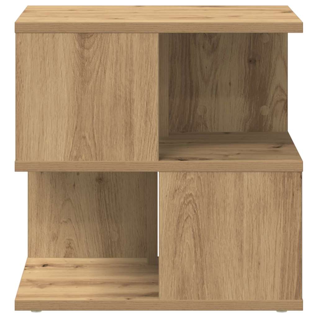 Beistelltisch Eiche handwerklich 40 x 40 x 40 cm Holzwerkstoff
