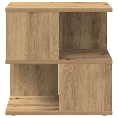 Beistelltisch Eiche handwerklich 40 x 40 x 40 cm Holzwerkstoff