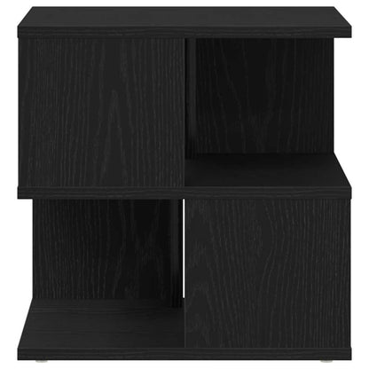 Beistelltisch Schwarz Eichen-Optik 40 x 40 x 40 cm