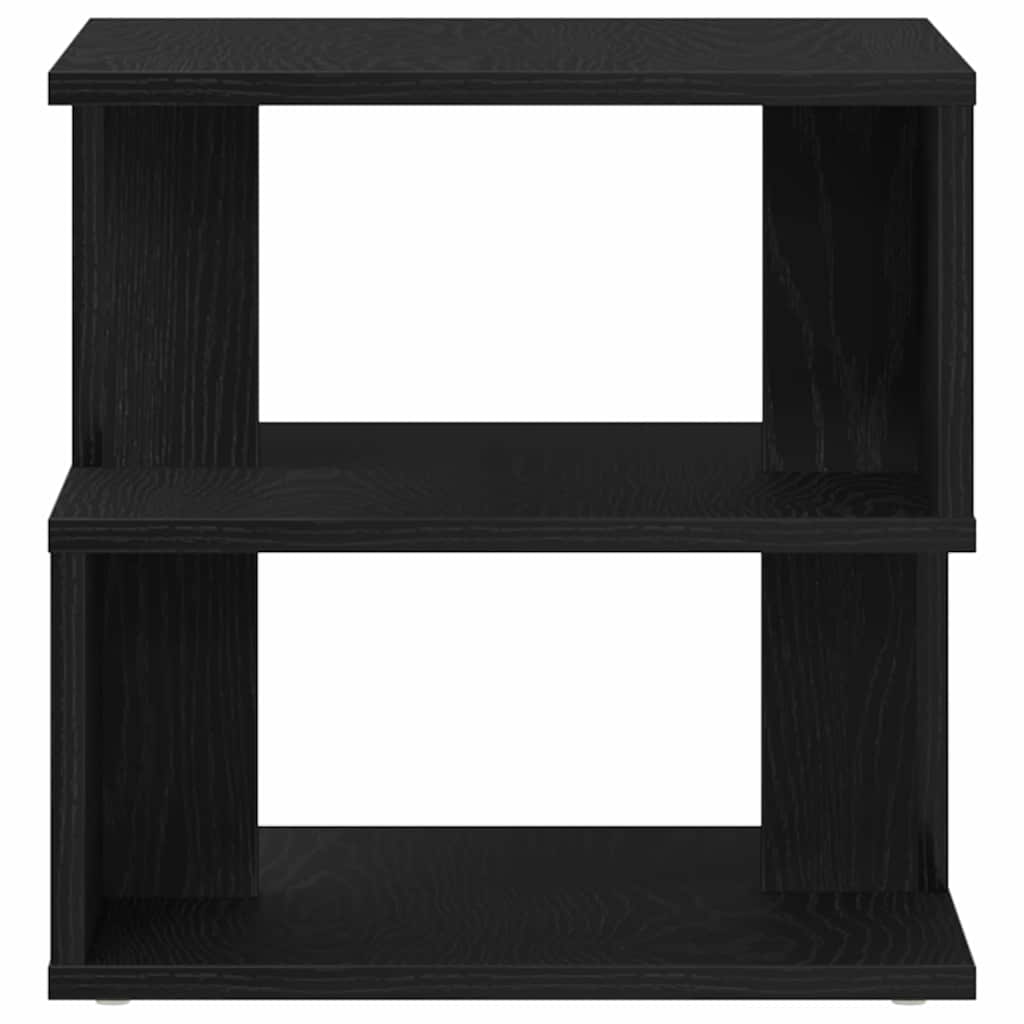 Beistelltisch Schwarz Eichen-Optik 40 x 40 x 40 cm