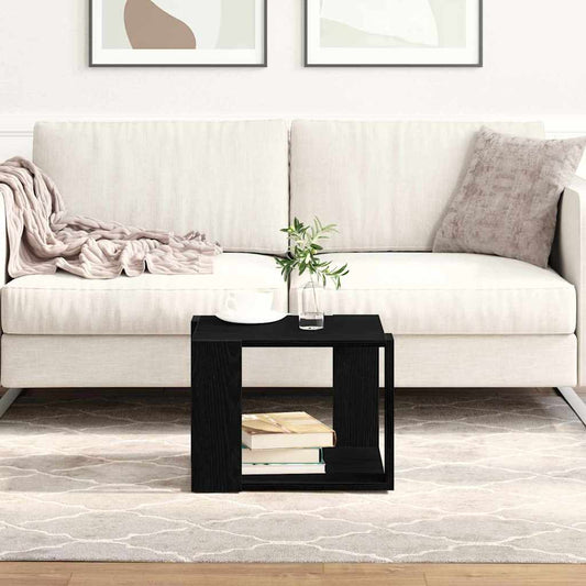 Couchtisch Schwarze Eiche 40 x 40 x 30 cm Holzwerkstoff
