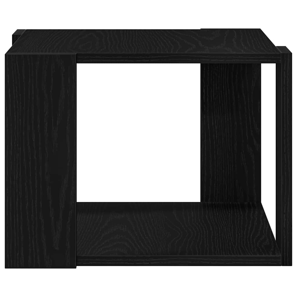 Couchtisch Schwarze Eiche 40 x 40 x 30 cm Holzwerkstoff