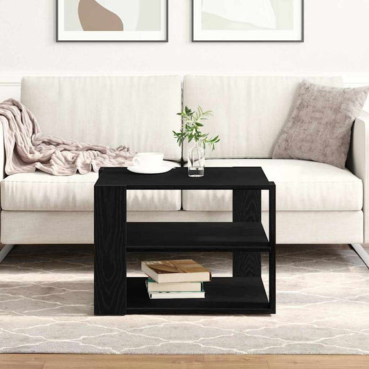 Couchtisch Schwarze Eiche 59,5 x 59,5 x 40 cm Holzwerkstoff