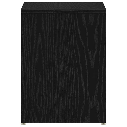 Nachttisch Schwarze Eiche 40 x 30 x 40 cm Holzwerkstoff