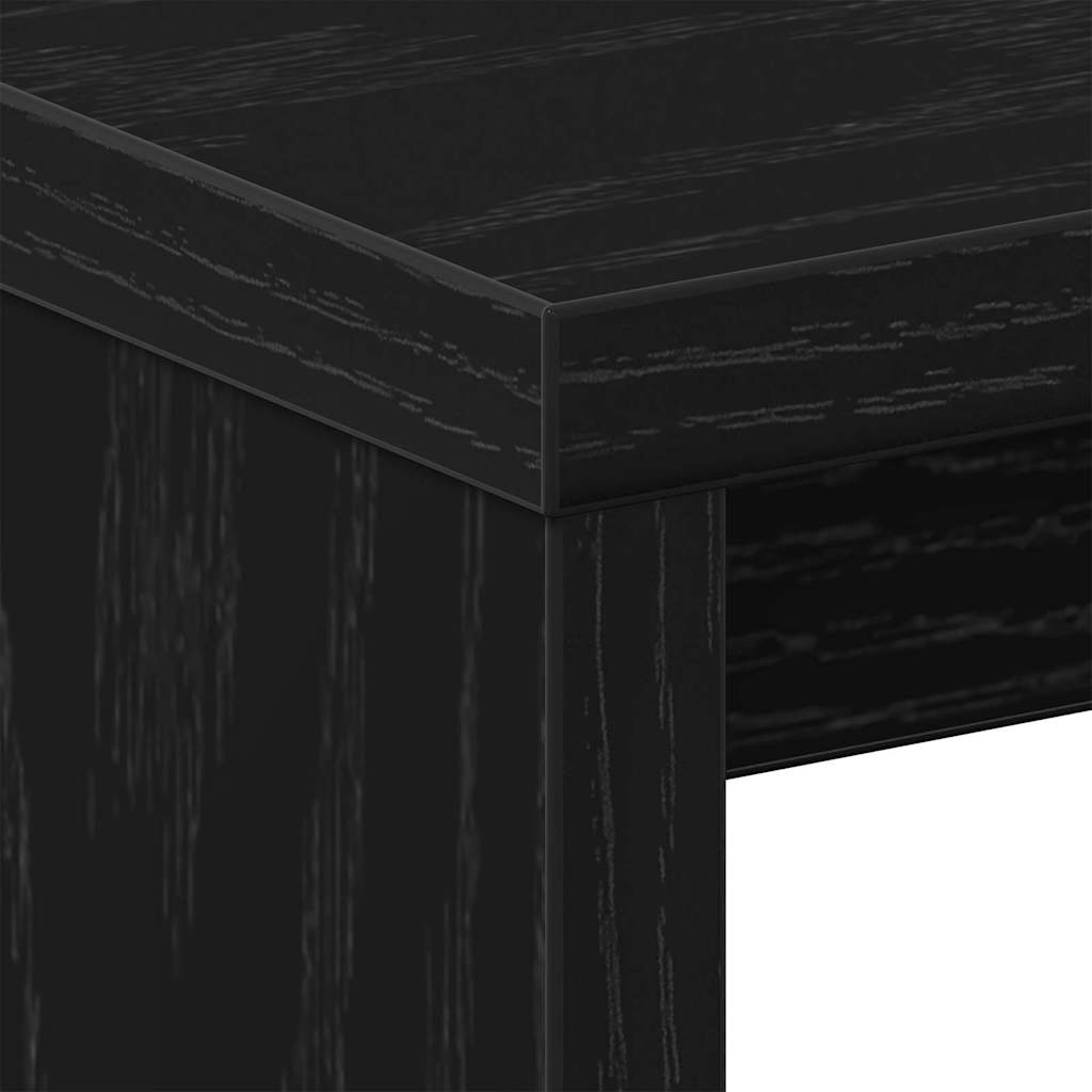 Nachttisch 2 pcs Schwarze Eiche 40 x 30 x 40 cm Holzwerkstoff