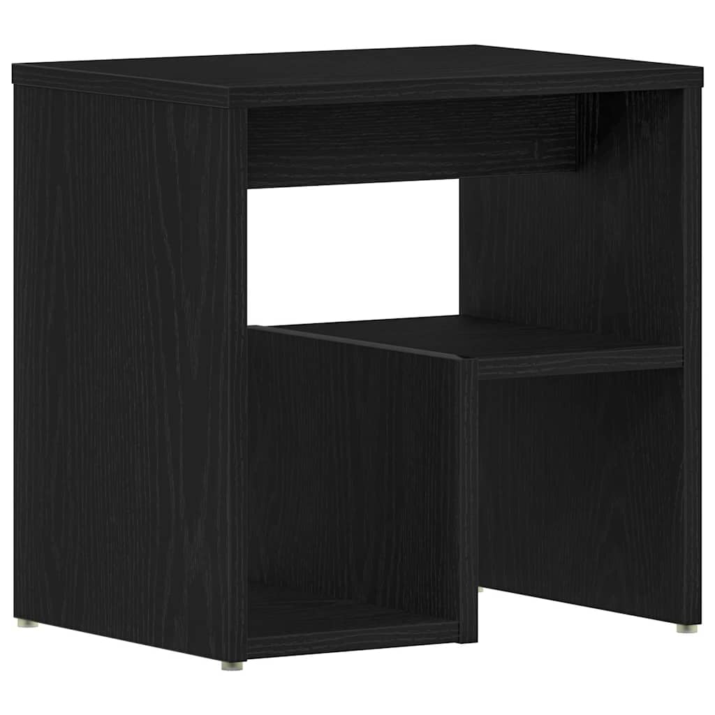 Nachttisch 2 pcs Schwarze Eiche 40 x 30 x 40 cm Holzwerkstoff