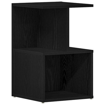 Nachttisch 2 pcs Schwarze Eiche 35 x 35 x 55 cm Holzwerkstoff