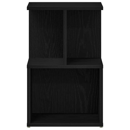 Nachttisch 2 pcs Schwarze Eiche 35 x 35 x 55 cm Holzwerkstoff