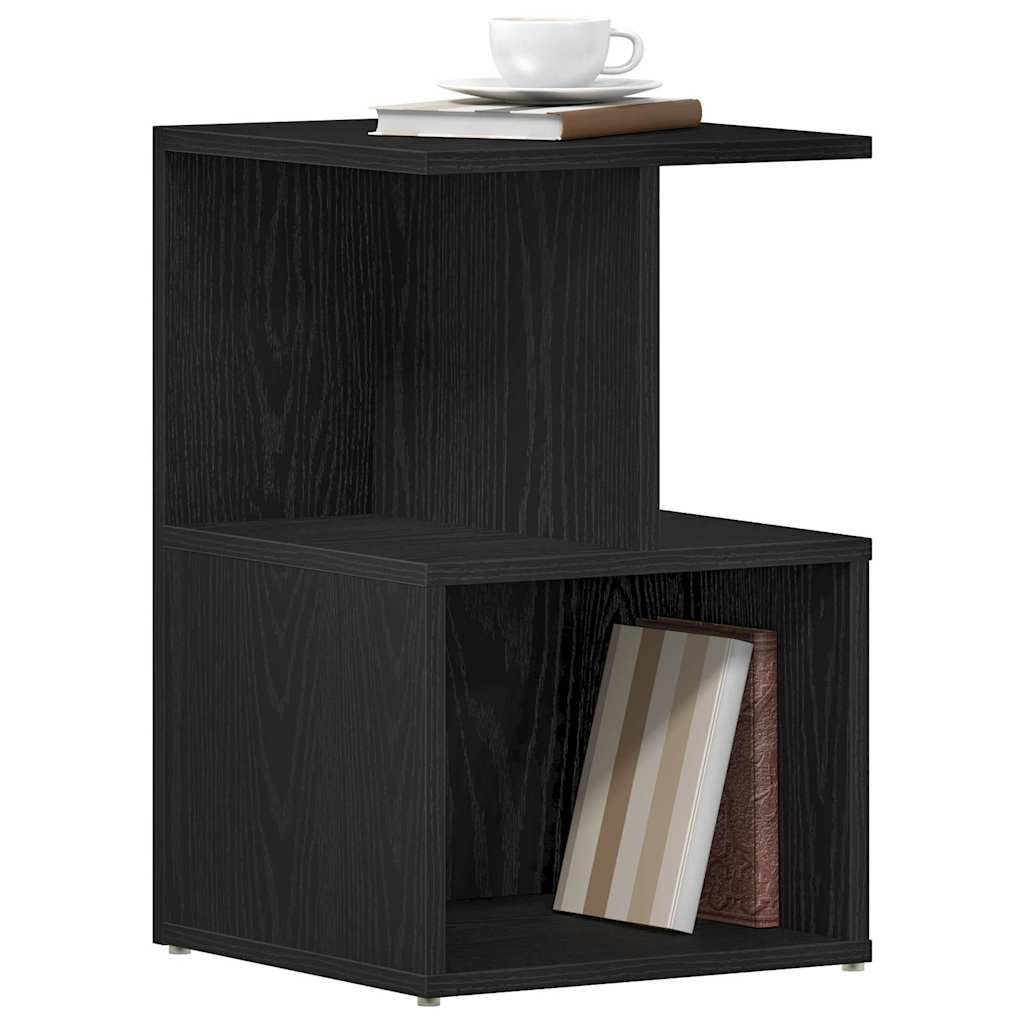 Nachttisch 2 pcs Schwarze Eiche 35 x 35 x 55 cm Holzwerkstoff
