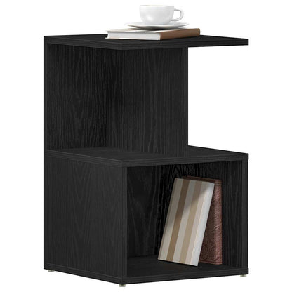 Nachttisch 2 pcs Schwarze Eiche 35 x 35 x 55 cm Holzwerkstoff