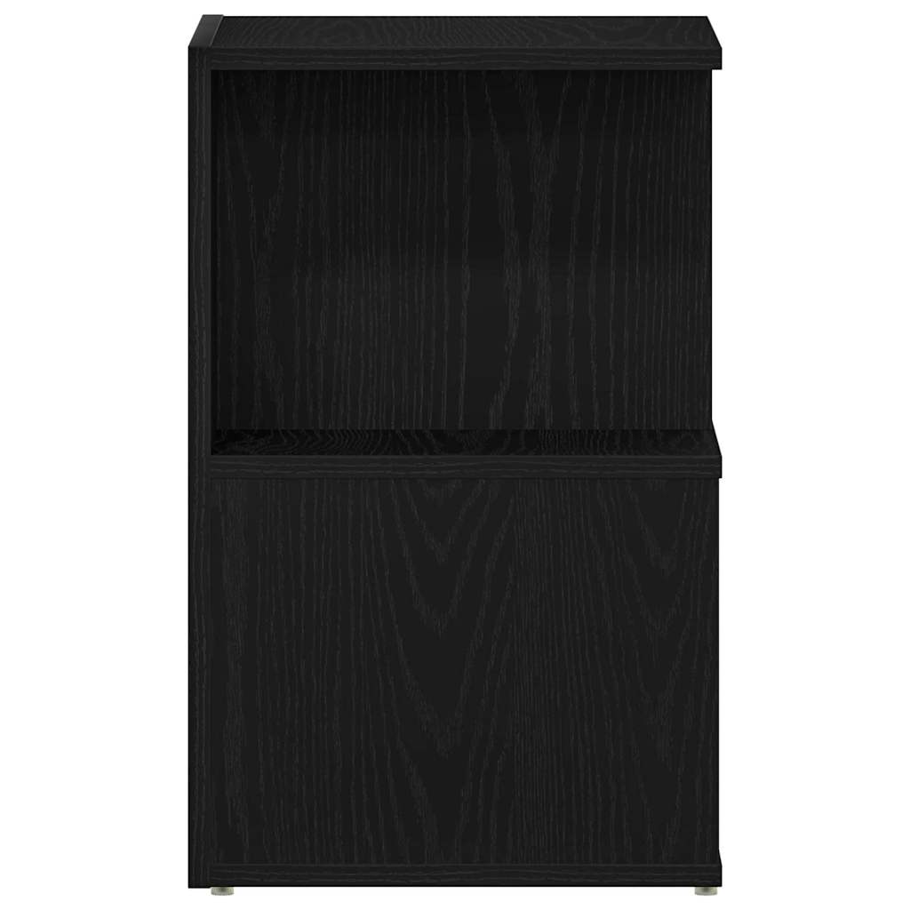 Nachttisch 2 pcs Schwarze Eiche 35 x 35 x 55 cm Holzwerkstoff