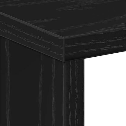 Nachttisch 2 Stück Schwarz Eiche 50x30x51,5 cm Holzwerkstoff