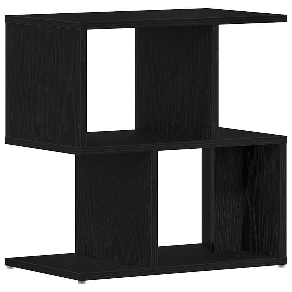 Nachttisch 2 Stück Schwarz Eiche 50x30x51,5 cm Holzwerkstoff