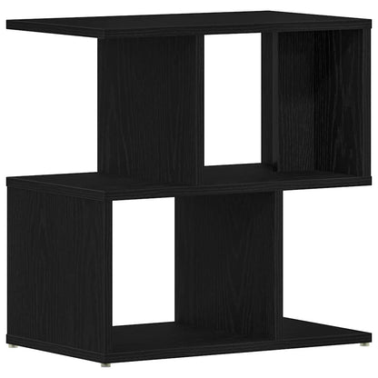 Nachttisch 2 Stück Schwarz Eiche 50x30x51,5 cm Holzwerkstoff
