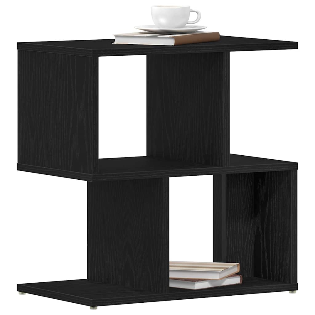 Nachttisch 2 Stück Schwarz Eiche 50x30x51,5 cm Holzwerkstoff