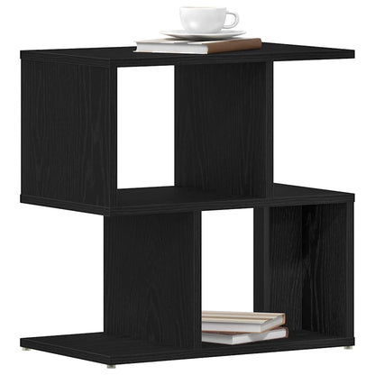 Nachttisch 2 Stück Schwarz Eiche 50x30x51,5 cm Holzwerkstoff