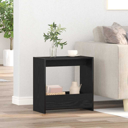 Beistelltisch Schwarze Eiche 50 x 26 x 50 cm Holzwerkstoff