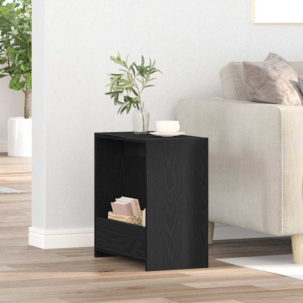 Beistelltisch Schwarze Eiche 50 x 26 x 50 cm Holzwerkstoff