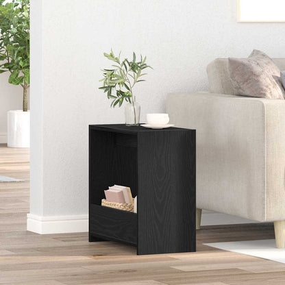 Beistelltisch Schwarze Eiche 50 x 26 x 50 cm Holzwerkstoff