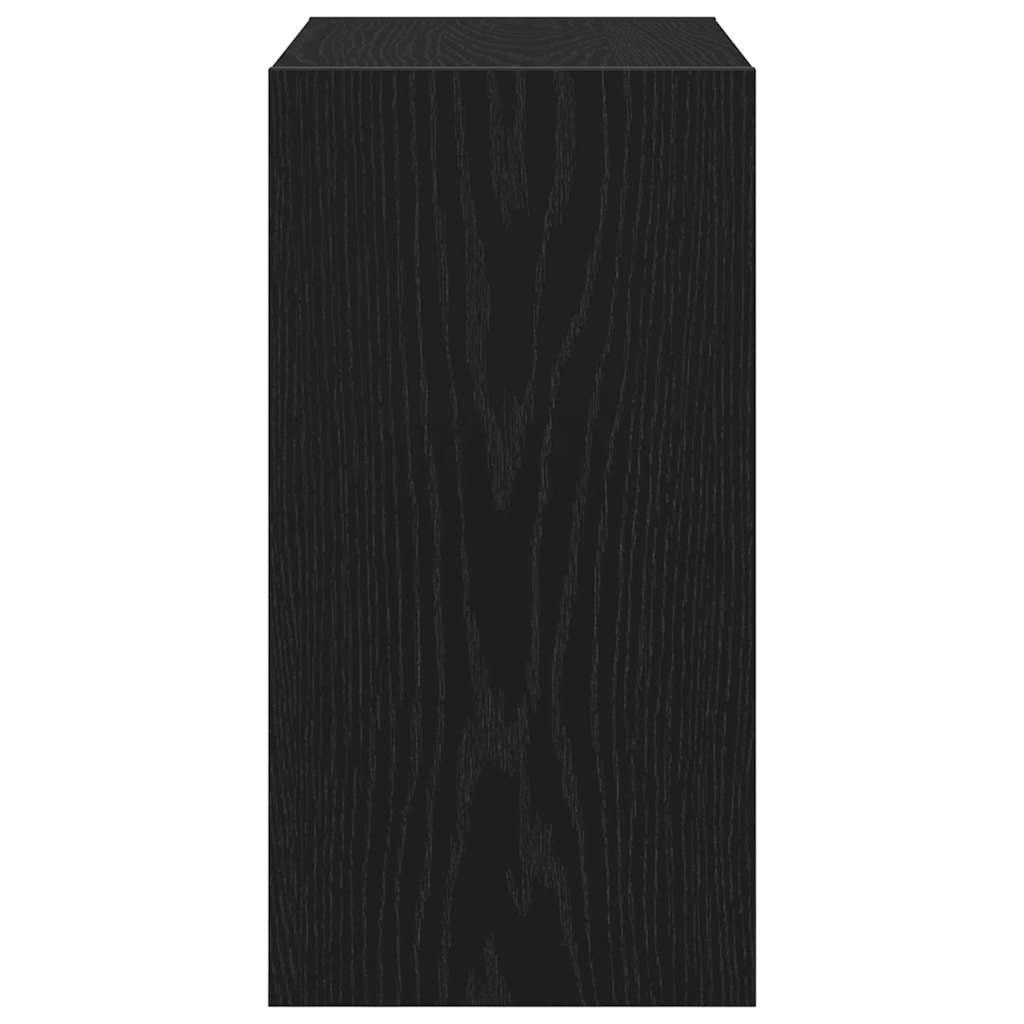 Beistelltisch Schwarze Eiche 50 x 26 x 50 cm Holzwerkstoff