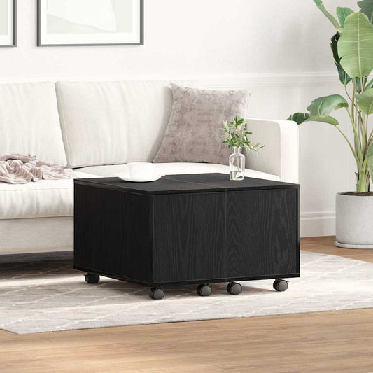 Couchtisch Schwarze Eiche 60 x 60 x 38 cm Holzwerkstoff