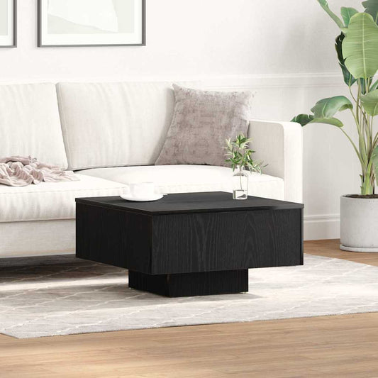 Couchtisch Schwarze Eiche 60 x 60 x 31,5 cm Holzwerkstoff
