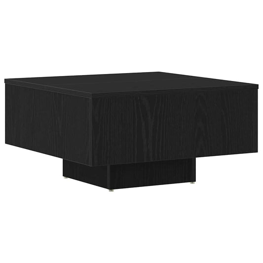 Couchtisch Schwarze Eiche 60 x 60 x 31,5 cm Holzwerkstoff