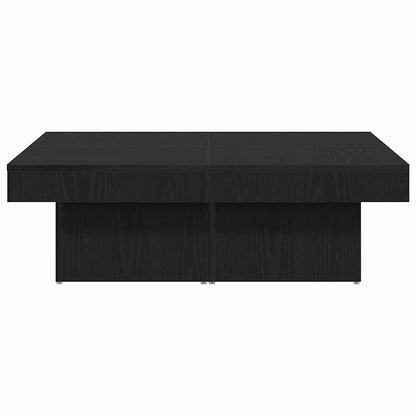 Couchtisch Schwarze Eiche 90 x 90 x 28 cm Holzwerkstoff