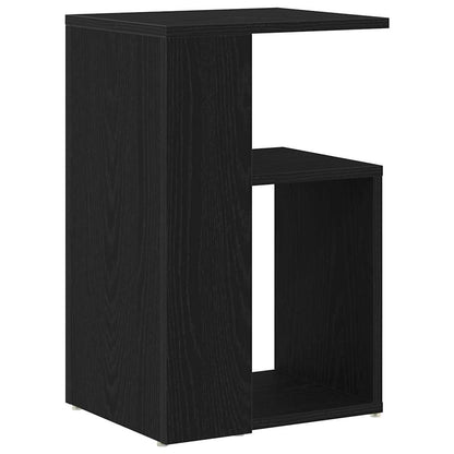 Beistelltisch Schwarze Eiche 36 x 30 x 56 cm Holzwerkstoff