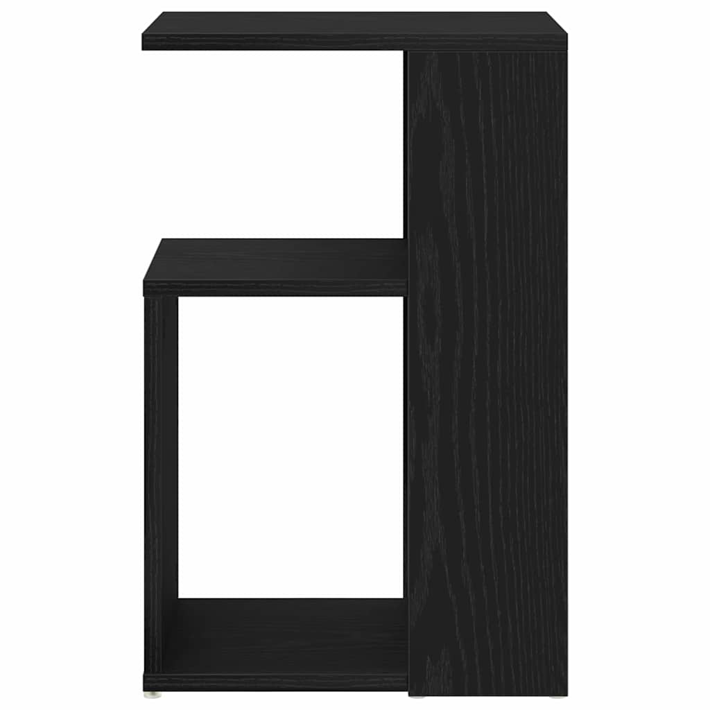 Beistelltisch Schwarze Eiche 36 x 30 x 56 cm Holzwerkstoff