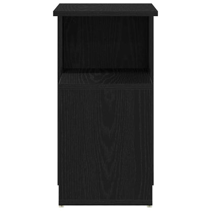 Beistelltisch Schwarze Eiche 36 x 30 x 56 cm Holzwerkstoff