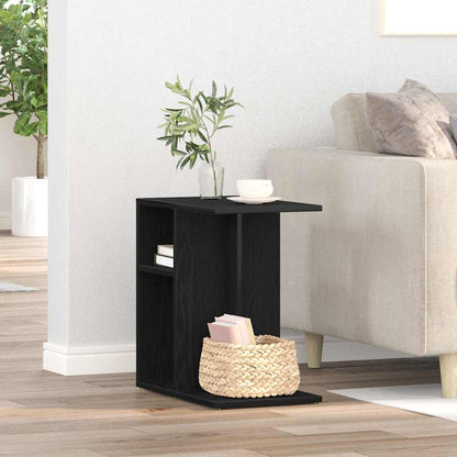 Beistelltisch Schwarze Eiche 50 x 30 x 50 cm Holzwerkstoff