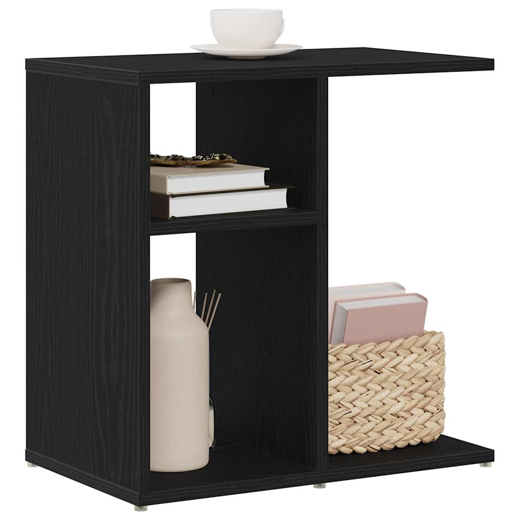 Beistelltisch Schwarze Eiche 50 x 30 x 50 cm Holzwerkstoff