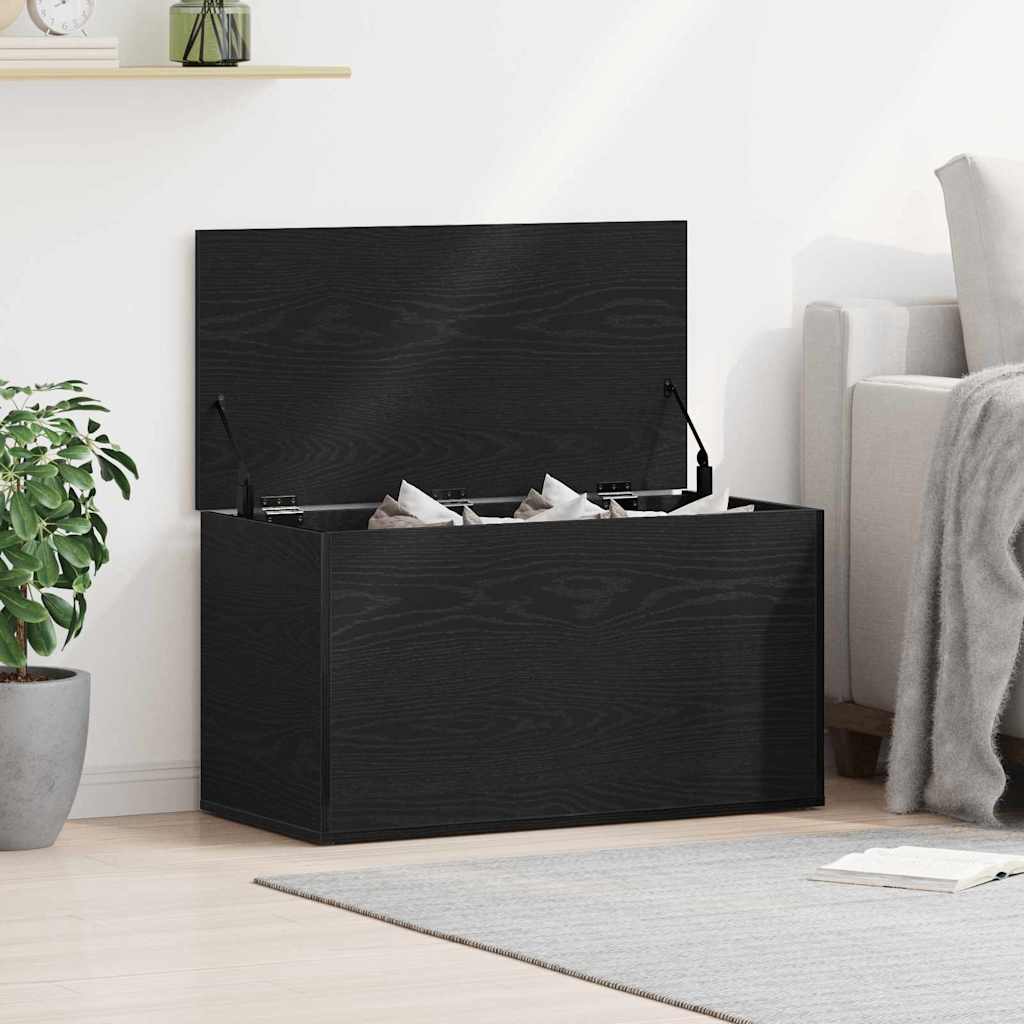 Aufbewahrungsbox Schwarze Eiche 84 x 42 x 46 cm Holzwerkstoff