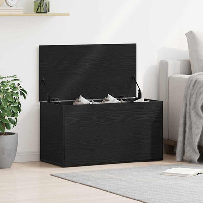 Aufbewahrungsbox Schwarze Eiche 84 x 42 x 46 cm Holzwerkstoff
